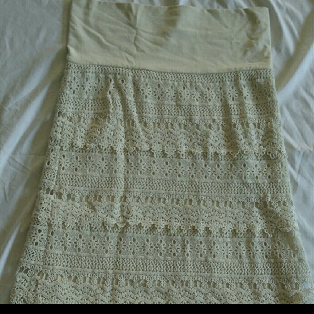 Beautiful Boho Crochet Midi SKIRT